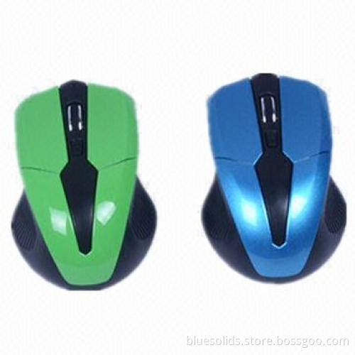 Wireless Mice with 1,000DPI, Nice Design, Mini Receiver, OEM Orders Welcomed